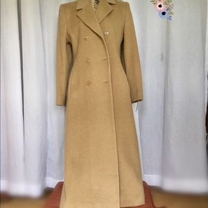 Petite Jones New York Mohair Bland Long Coat Size8